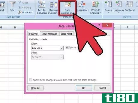 Image titled Add a Drop Down Box in Excel 2007 Step 5