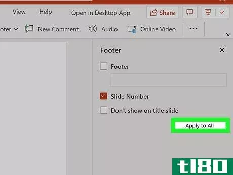 Image titled Add Slide Numbers in PowerPoint Step 5