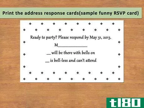 Image titled Address Response Card Envelopes Step 13