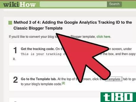 Image titled Add Google Analytics to Blogger Step 13
