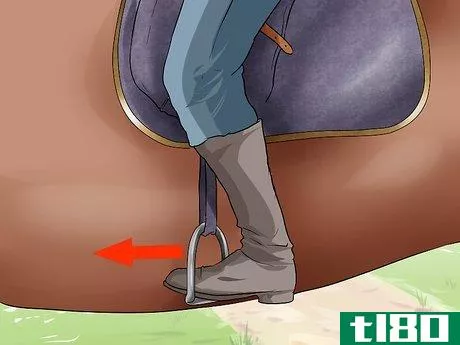 Image titled Adjust the Stirrups on an English Saddle Step 9