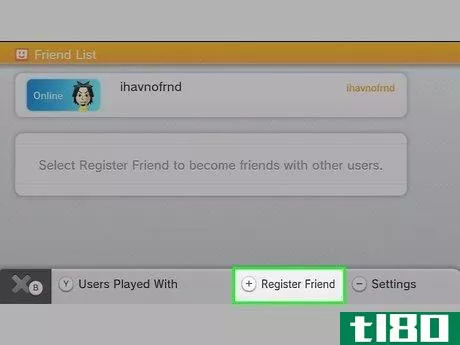 Image titled Add Friends on Wii U Step 5