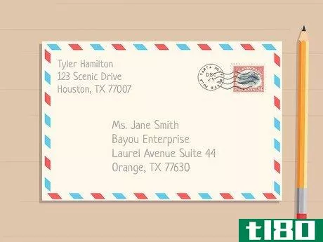 Image titled Address a Letter Step 8