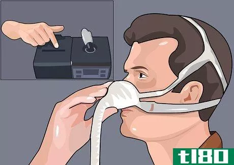 Image titled Adjust to Wearing a CPAP Mask Step 2