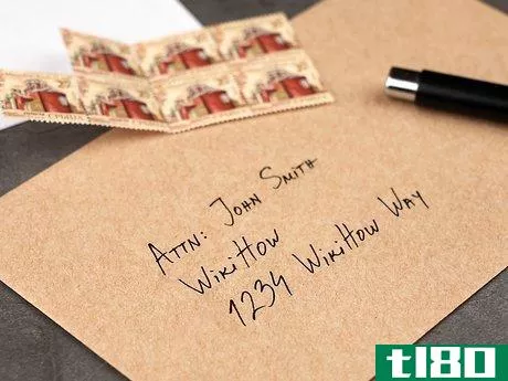 Image titled Address Envelopes With Attn Step 3