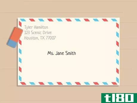 Image titled Address a Letter Step 2
