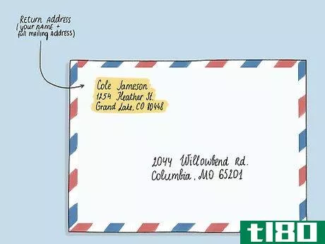 Image titled Address an Envelope to a Married Couple Step 10
