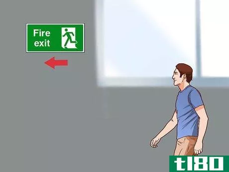 Image titled Act During a Fire Drill Step 7