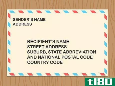 Image titled Address a Letter in Australia Step 1
