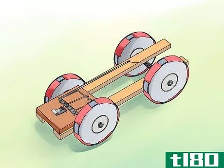 Image titled Adapt a Mousetrap Car for Speed Step 7