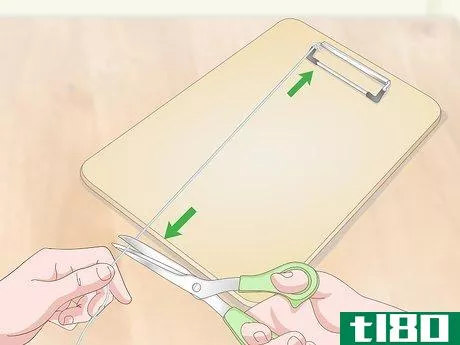 Image titled Add a Pen Holder to a Clipboard Step 3