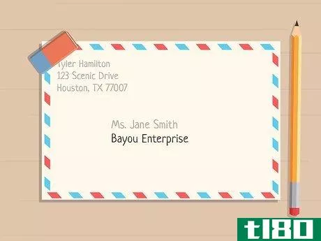 Image titled Address a Letter Step 3