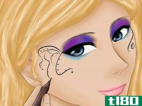 Image titled Apply Halloween Eye Makeup Step 22