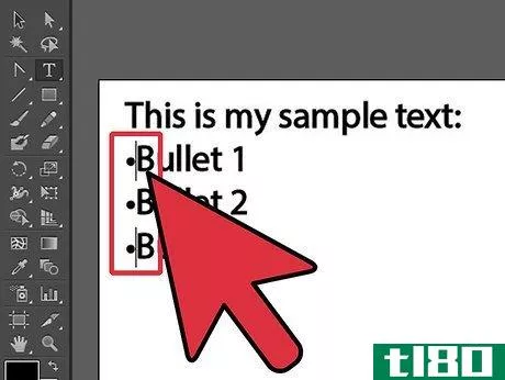 Image titled Add Bullets in Illustrator Step 6