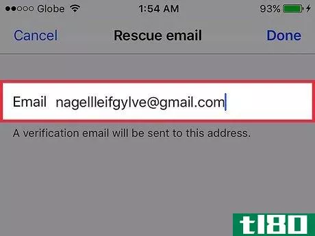 Image titled Add a Rescue Email Address for an Apple ID on an iPhone Step 8