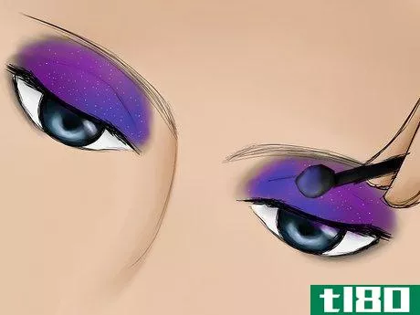 Image titled Apply Halloween Eye Makeup Step 19