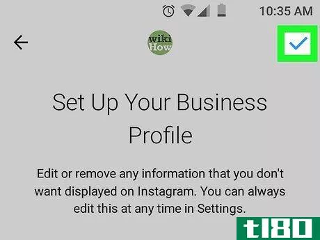 Image titled Add a Contact Button to Your Instagram Profile on Android Step 12