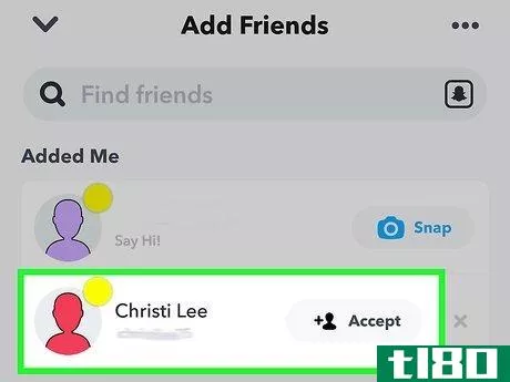 Image titled Add Friends on Snapchat Step 16