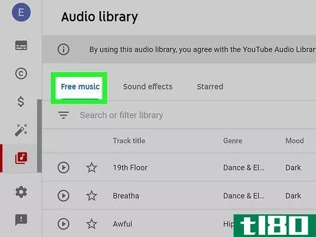 Image titled Access YouTube Music Library Step 4