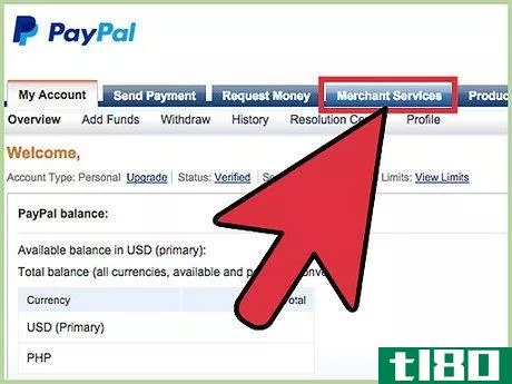 Image titled Add Paypal to a Blog Step 2