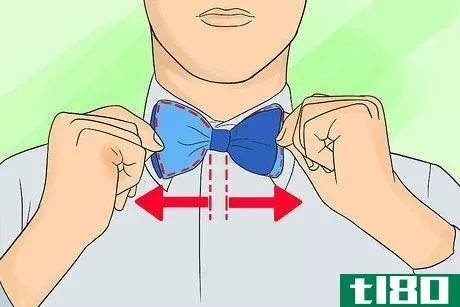 Image titled Adjust a Bow Tie Step 4