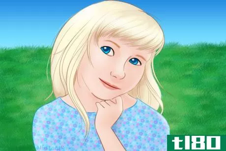 Image titled Smiling Thoughtful Autistic Girl.png