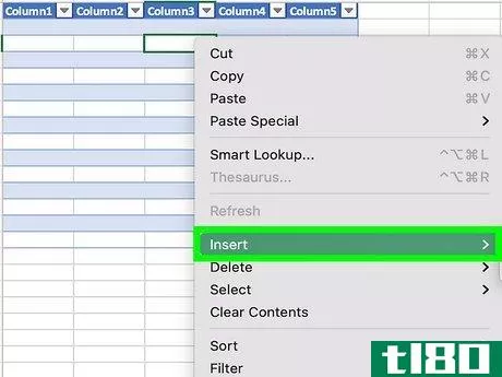 Image titled Add a Row to a Table in Excel Step 14
