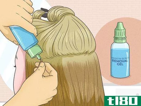 Image titled Apply Keratin Hair Extensions Step 18