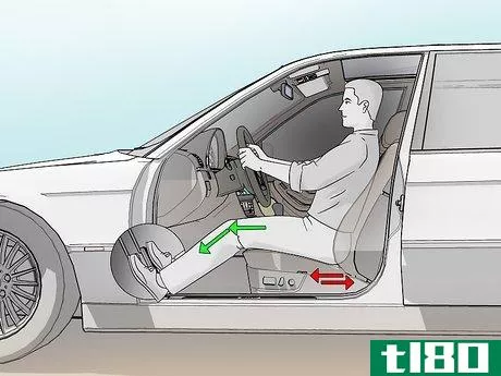Image titled Adjust Seating to the Proper Position While Driving Step 1