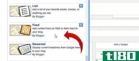 Image titled Add an RSS Feed to a Blogger Blog Step 3