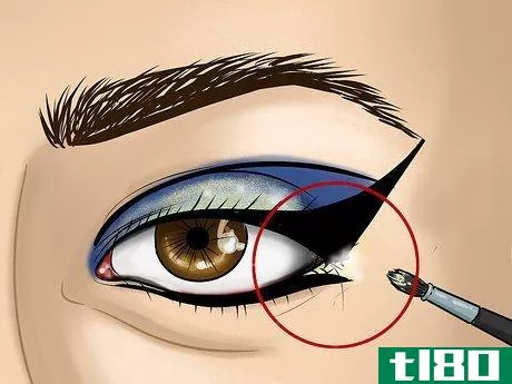 Image titled Apply Egyptian Eye Makeup Step 13