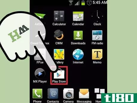 Image titled Add Icons to the Home Screen Automatically on Google Play Store Step 1