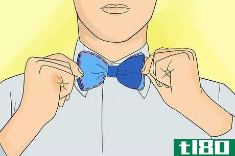 Image titled Adjust a Bow Tie Step 3