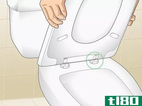 Image titled Adjust Soft Close Toilet Seat Hinges Step 1