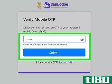 Image titled Activate an Account in Digilocker Step 4