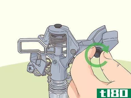 Image titled Adjust an Impact Sprinkler Step 2