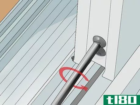 Image titled Adjust Sliding Glass Door Rollers Step 2