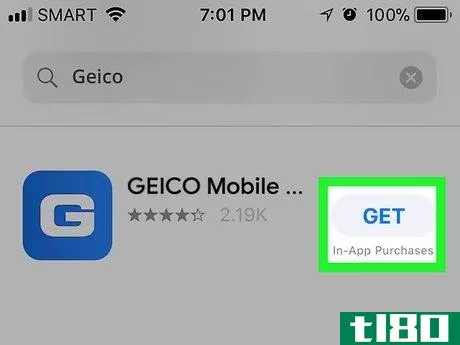 Image titled Add a Geico Insurance Card to Apple Wallet Step 1