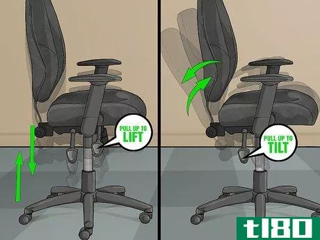Image titled Adjust Office Chair Height Step 1