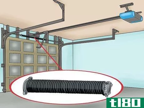 Image titled Adjust a Garage Door Spring Step 2