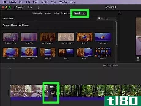 Image titled Add Transitions in iMovie Step 6