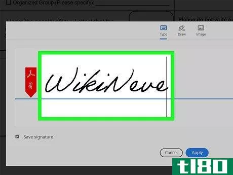Image titled Add a Signature in Adobe Reader Step 10