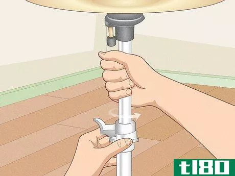 Image titled Adjust a Pearl Hi Hat Stand Step 2