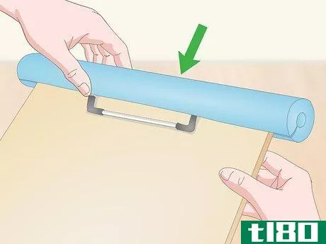 Image titled Add a Pen Holder to a Clipboard Step 14