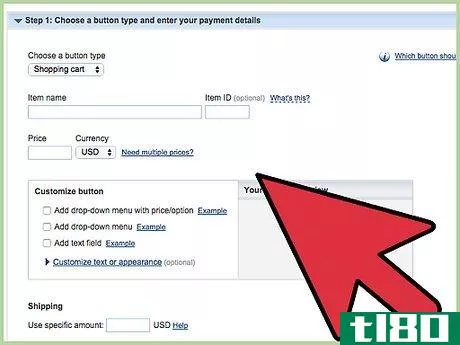 Image titled Add Paypal to a Blog Step 12