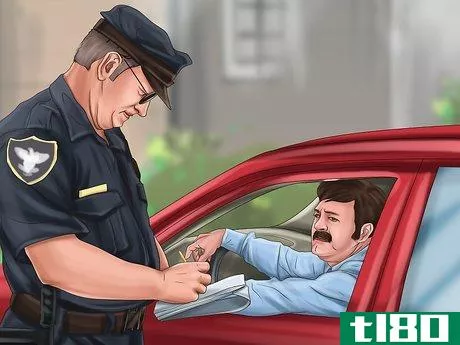 Image titled Answer Questions During a Traffic Stop Step 4