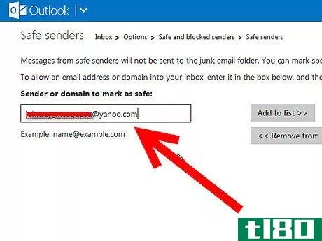 Image titled Add Approved Senders to Hotmail Step 5