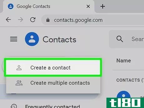 Image titled Add Contacts in Gmail Step 3