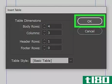 Image titled Add Table in InDesign Step 9