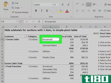 Image titled Add a Column in a Pivot Table Step 2